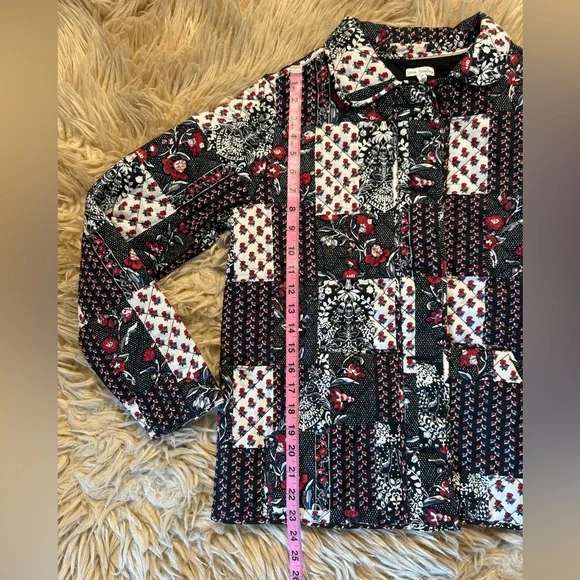 NWOT Vera Bradley Perennials Patchwork Quilted Jacket size Small - Picture 15 of 17